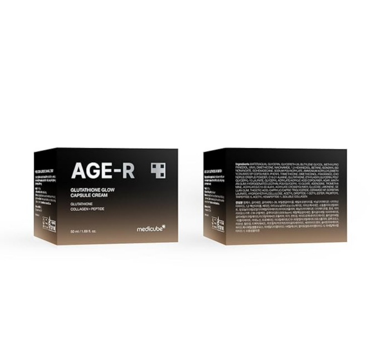 ماسک صورت درخشان کننده مدی کیوب مدل AGE-R حجم 50 میلی لیتر