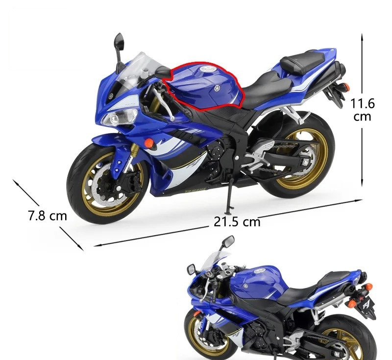 ماکت موتور ولی مدل YAMAHA YZF R1 2020