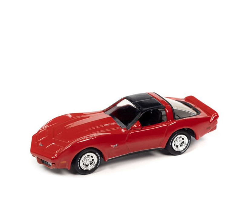 ماکت ماشین طرح کوروت مدل CHEVY CORVETTE 1979 جانی لایتینگ