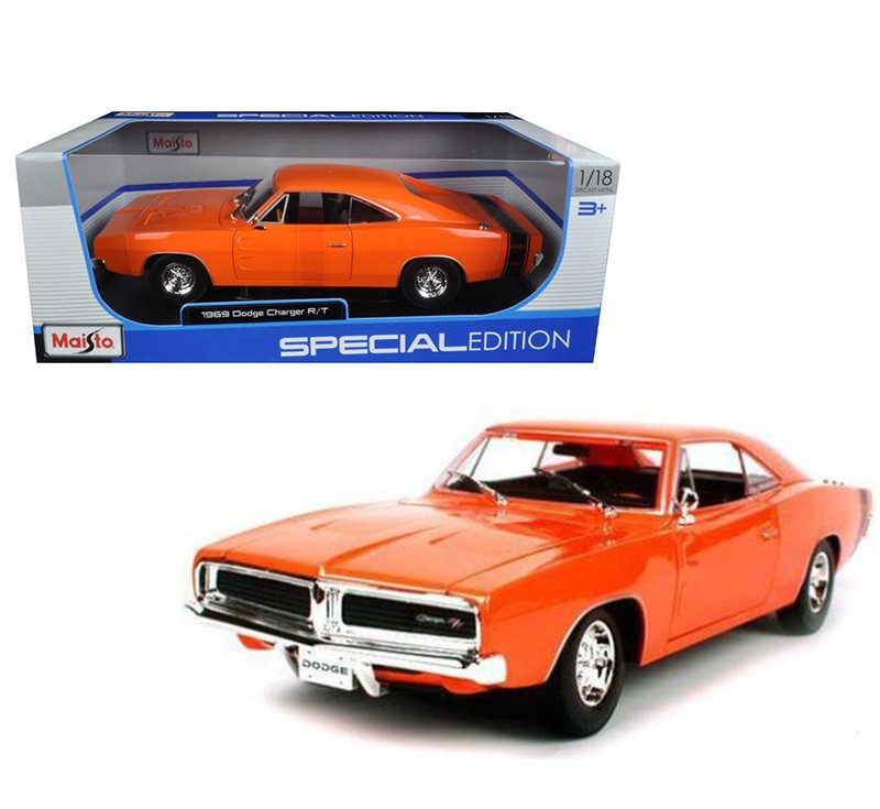 ماشین بازی مایستو مدل DODG CHARGER R/T 1969