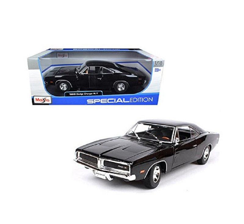 ماشین بازی مایستو مدل DODG CHARGER R/T 1969