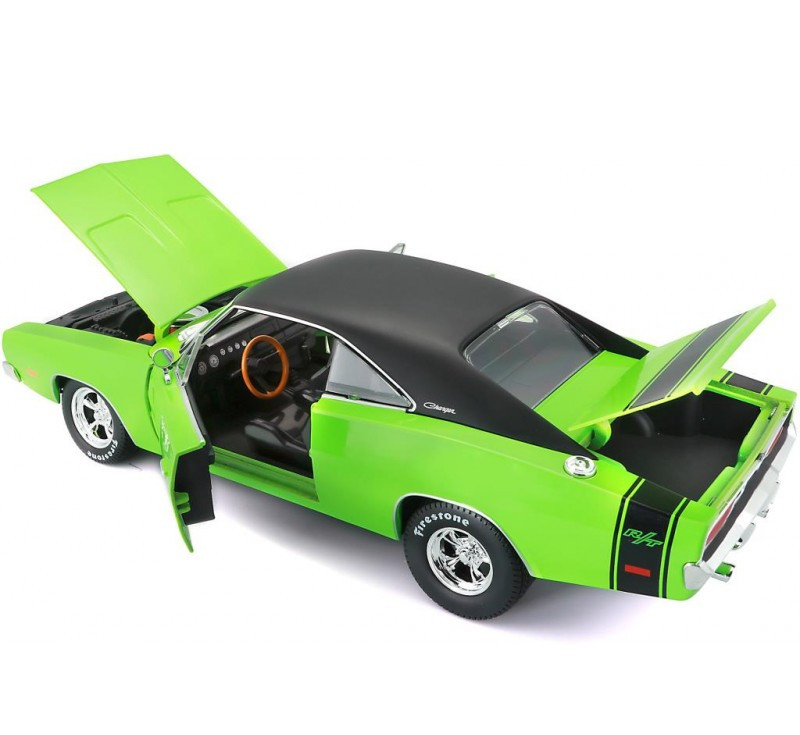 ماشین بازی مایستو مدل DODG CHARGER R/T 1969