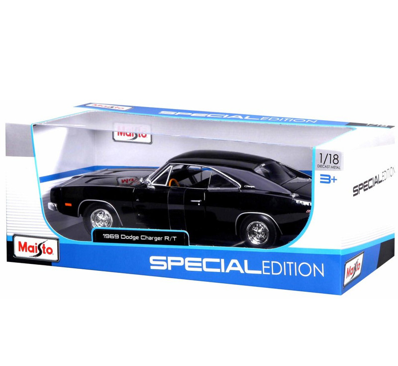 ماشین بازی مایستو مدل DODG CHARGER R/T 1969