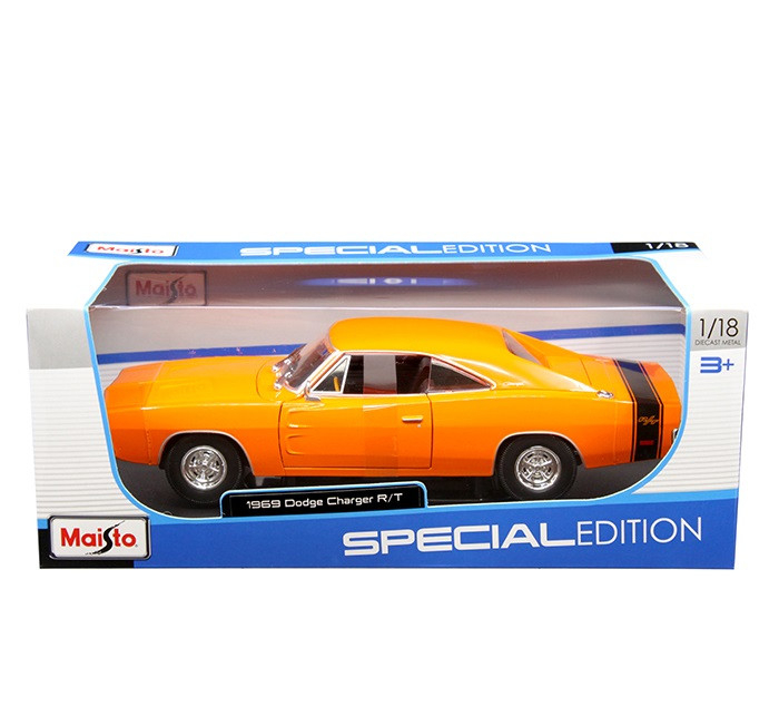 ماشین بازی مایستو مدل DODG CHARGER R/T 1969