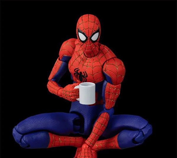 اکشن فیگور پیتر پارکر مدل Into The Spider-Verse