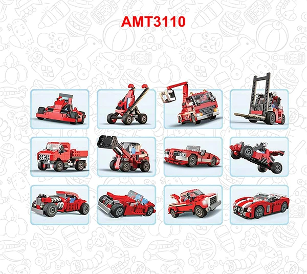 ساختنی آوا طرح ماشین مدل AMT3110 کد 1