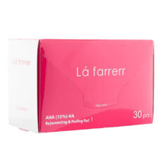 پد جوان کننده و لایه بردار پوست لافارر مدل شماره 1 حاوی AHA10% و هیالورونیک اسید بسته 30 عددی