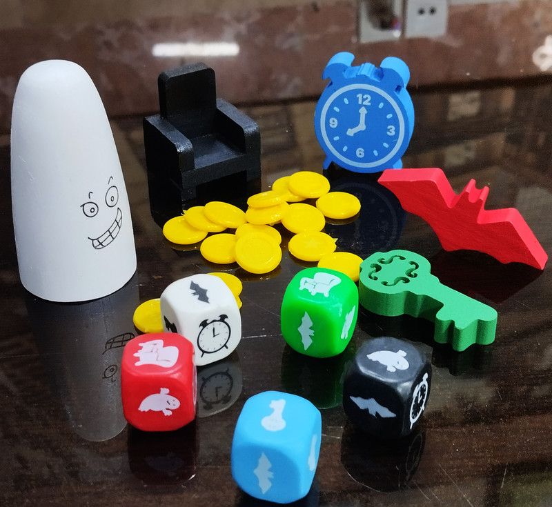 بازی فکری مستر گیمر مدل حمله ارواح GHOST BLITZ تاسی