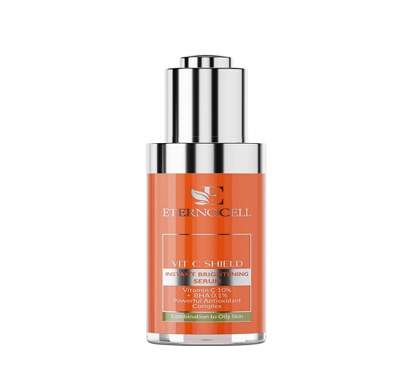 سرم روشن کننده پوست اترنوسل مدل Vitamin C مناسب پوست چرب و مختلط حجم 30 میلی‌ لیتر