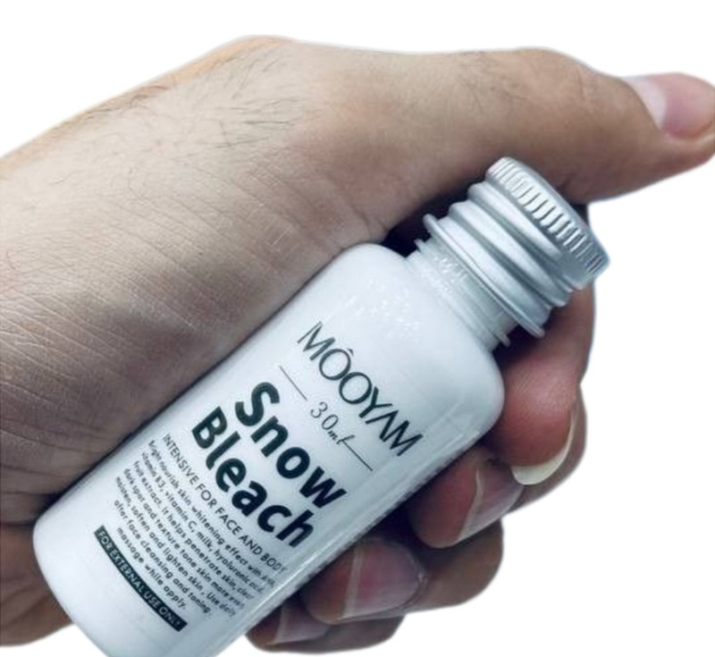 کرم روشن کننده دائمی مویام مدل snow bleach وزن 30 گرم بسته 2 عددی