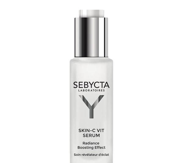 سرم روشن کننده پوست صورت سبیکتا مدل Skinc Vit Serum دارای ویتامین سی پایدار حجم 30 میلی لیتر