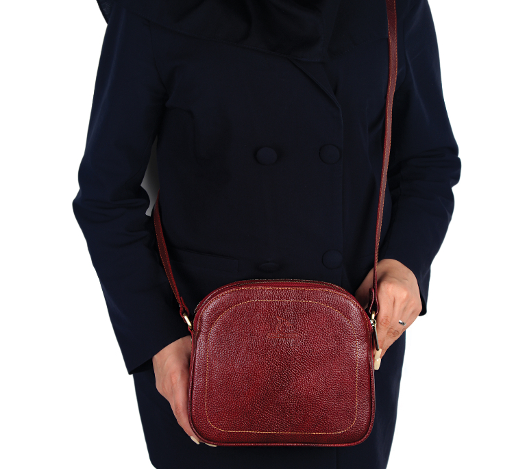 کیف رودوشی زنانه چرم بارز کد DG81.1