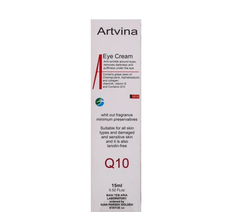کرم دور چشم روز و شب آرت وینا مدل Coenzyme Q10 حجم 15 میلی لیتر