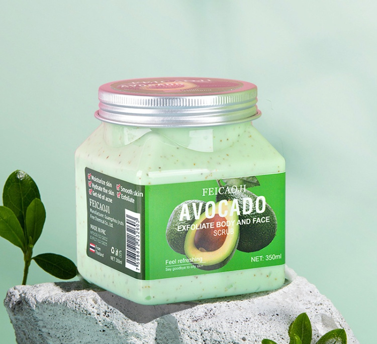 اسکراب لایه بردار سادور مدل Avocado Scrub وزن 350 گرم