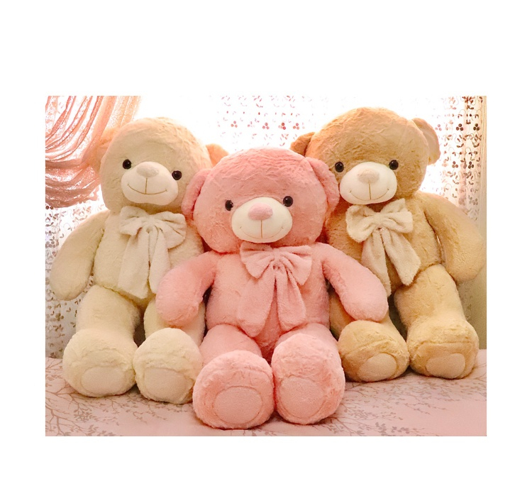 عروسک طرح خرس کد 890 سایز 100 سانتی‌ متر