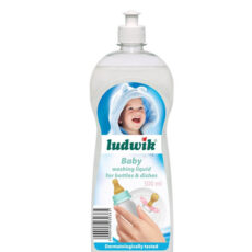مایع ضد عفونی کننده شیشه شیر لودویک مدل Bottles حجم 500 میلی لیتر