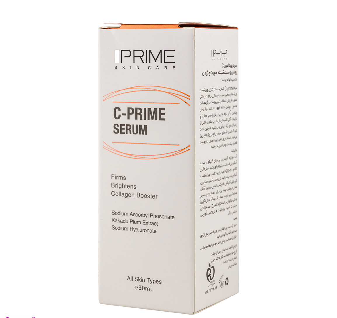 سرم روشن کننده پریم مدل C Prime حجم 30 میلی‌‌ لیتر