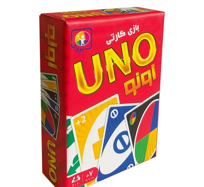 بازی کارتی اونو بردیا کد 10060 بسته 108 کارتی
