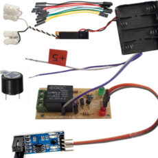 کیت آموزش الکترونیک مهندسیکا مدل ماژول شمارنده نوری مادون قرمز OPTO-017