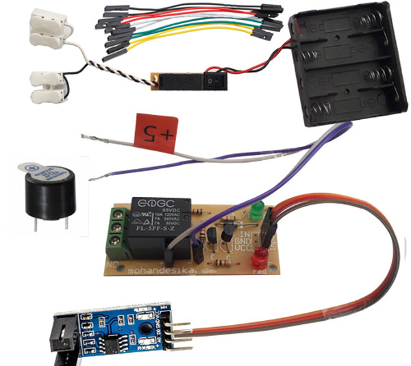 کیت آموزش الکترونیک مهندسیکا مدل ماژول شمارنده نوری مادون قرمز OPTO-017