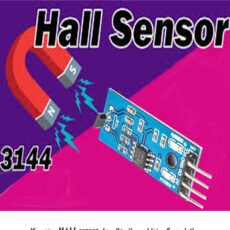 کیت آموزش الکترونیک مهندسیکا مدل ماژول حسگر مغناطیسی اثر هال HALL E-016