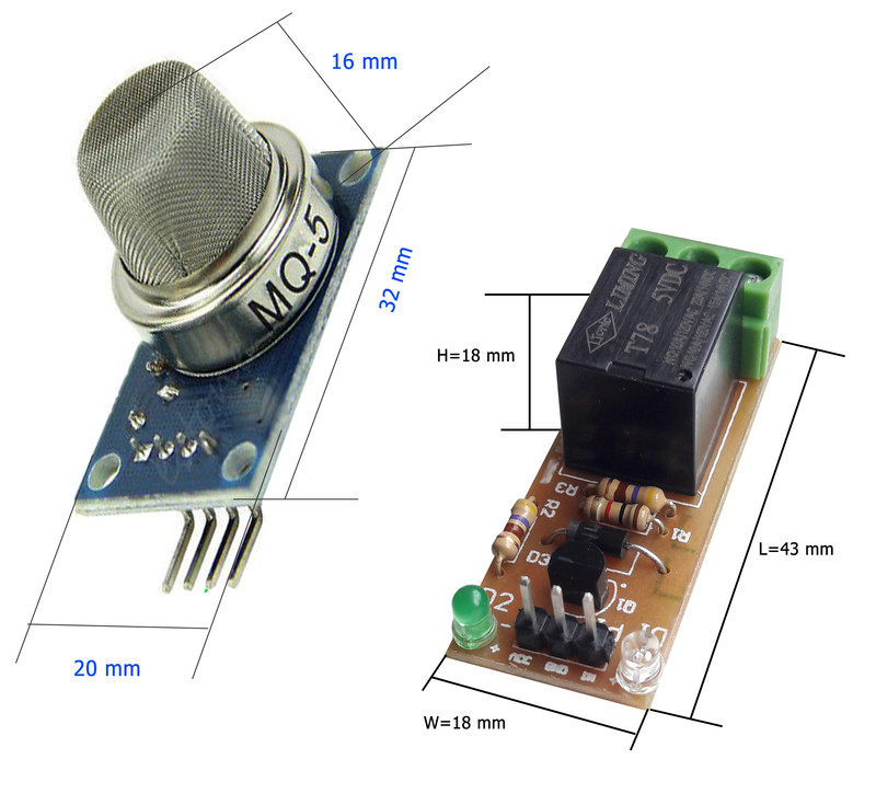 کیت آموزشی مهندسیکا مدل DIY-MQ5