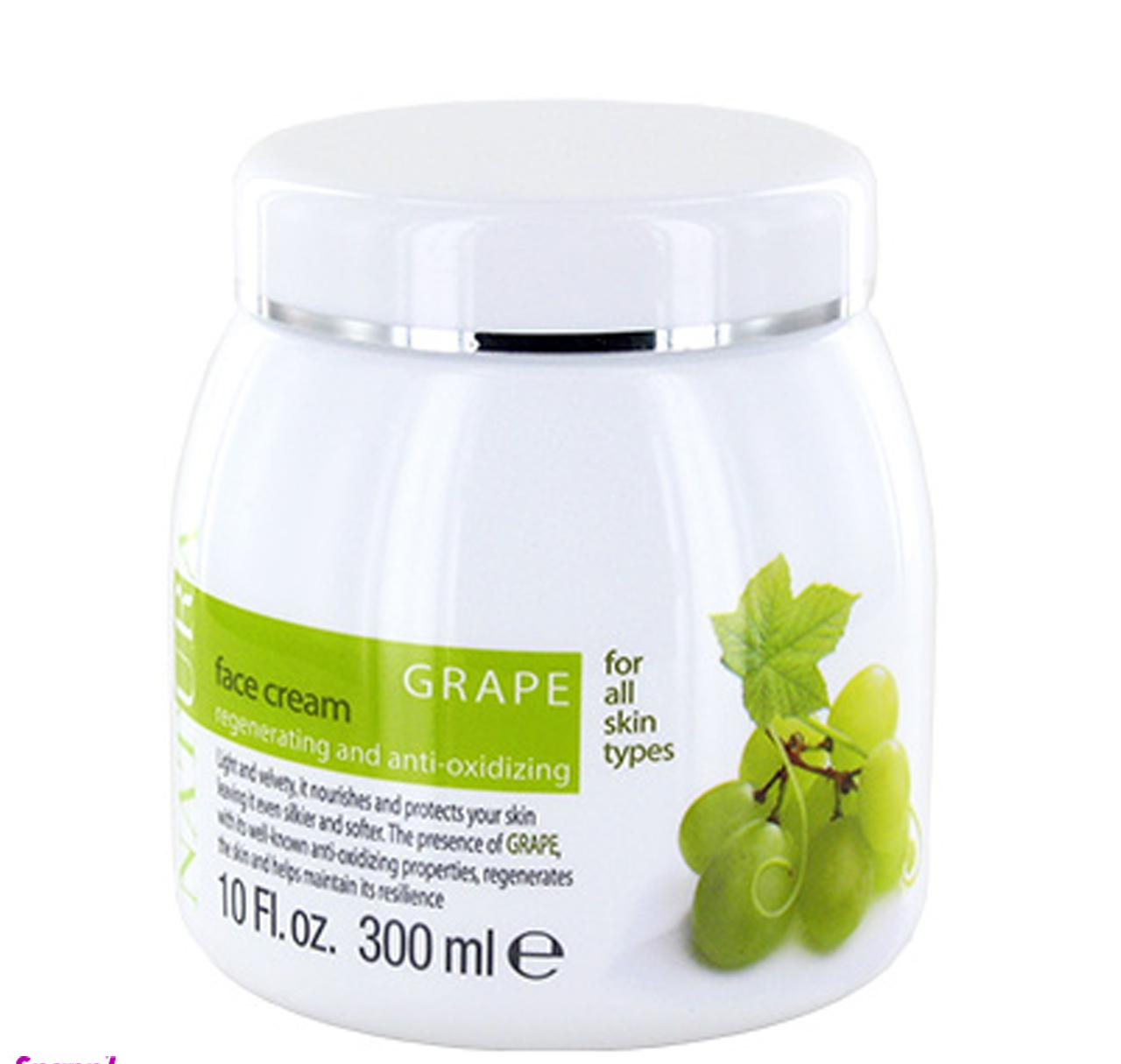 کرم صورت کلیون (Cliven) مدل Grape Face Cream حجم 300 میلی‌لیتر