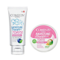 کرم مرطوب کننده کامان (comeon) مدل Oil free حجم 240میلی‌لیتر به همراه کرم کامان (comeon) مدل Normal حجم 75 میلی‌لیتر