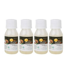 روغن نارگیل فدک تانیش (Fadak Tanish) مدل C4 حجم 50 میلی‌‌لیتر مجموعه 4 عددی