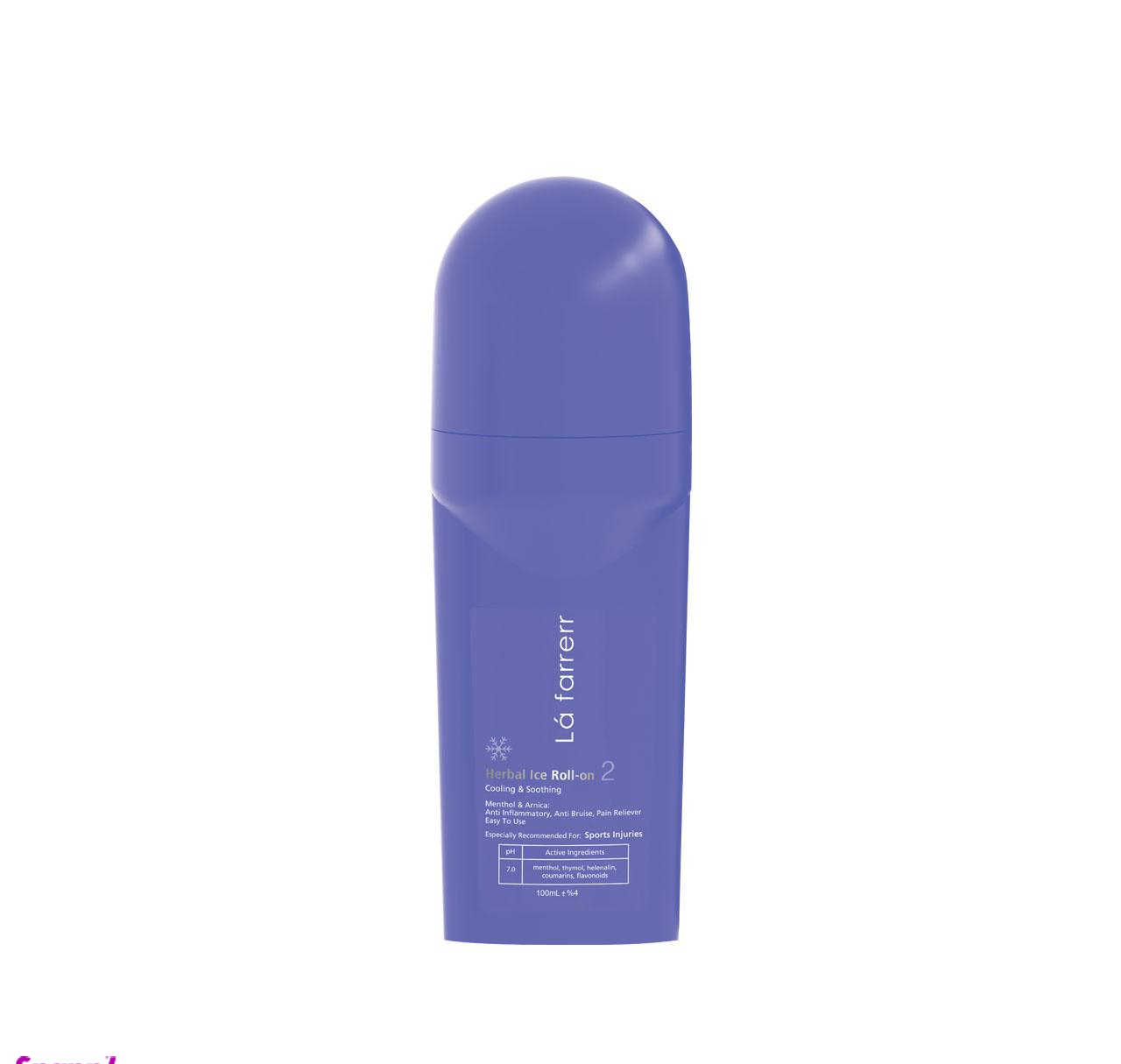 ژل گیاهی لافارر (Lafarrerr) مدل Ice Roll-on حجم 100 میلی‌لیتر