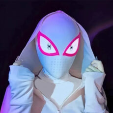 ماسک اسپایدرمن گوئن استیسی Spider Gwen Light-Up Mask کد 12-622