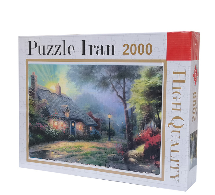 پازل 2000 تکه پازل ایران طرح کلبه جنگی کد 10219220