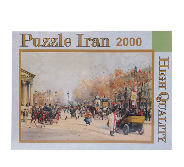 پازل 2000 تکه پازل ایران طرح خیابان فرانسوی کد 10219218