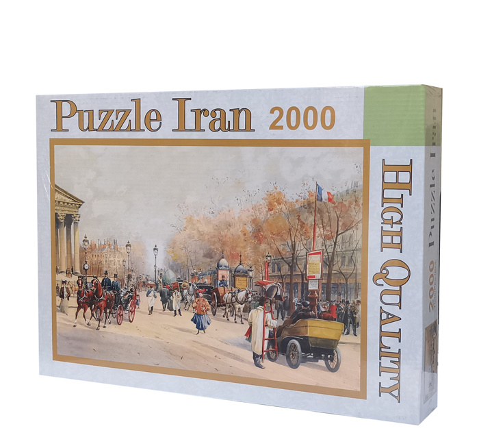 پازل 2000 تکه پازل ایران طرح خیابان فرانسوی کد 10219218
