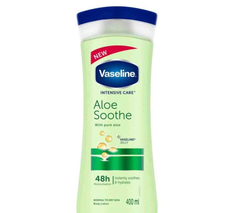 کرم لوسیون وازلین ALOE SOOTHE حجم 400 میلی لیتر