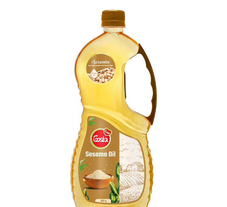 روغن مایع کنجد توسکا وزن 810 گرم