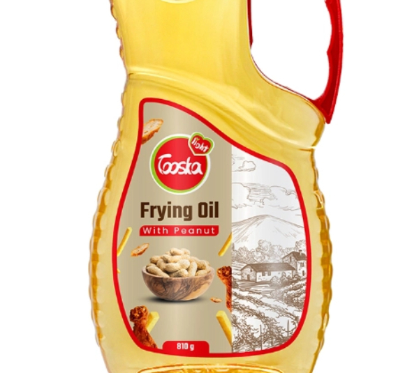 روغن سرخ کردنی حاوی بادام زمینی توسکا لایت وزن 810 گرم