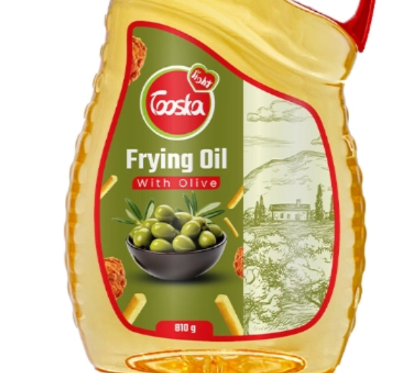 روغن سرخ کردنی حاوی زیتون توسکا لایت وزن 810 گرم