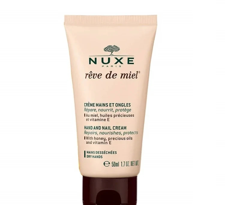 کرم تقویت کننده و مرطوب کننده دست و ناخن نوکس مدل Reve de Miel حجم 50 میلی لیتر