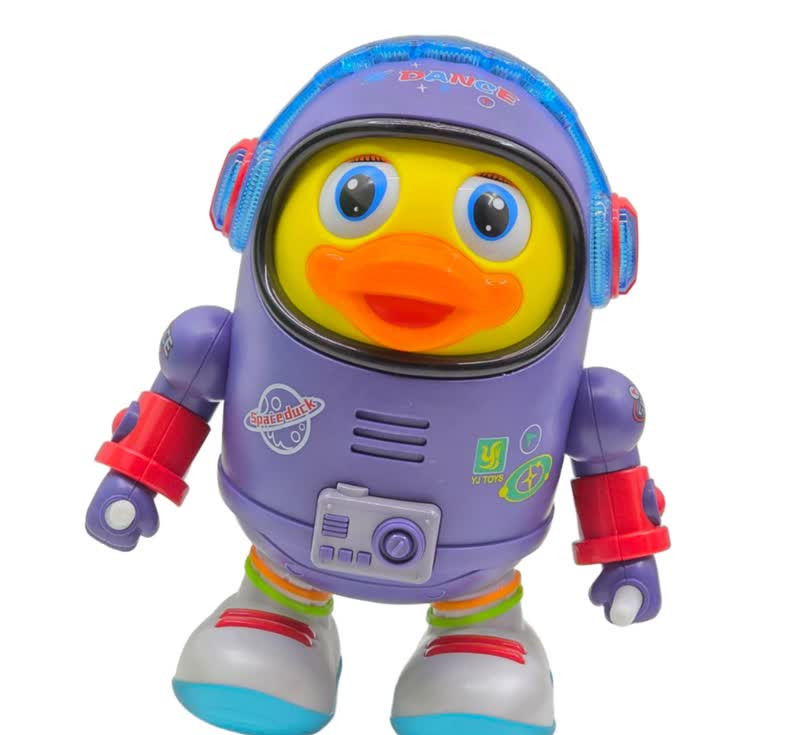 اسباب بازی ناب سل مدل اردک موزیکال طرح فضانورد SPACE DUCK DANCE