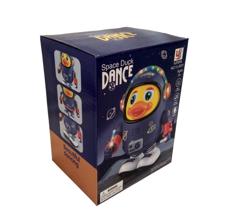 اسباب بازی ناب سل مدل اردک موزیکال طرح فضانورد SPACE DUCK DANCE