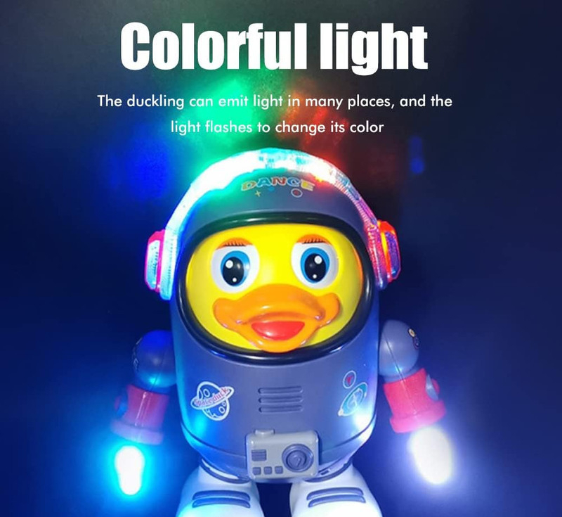 اسباب بازی ناب سل مدل اردک موزیکال طرح فضانورد SPACE DUCK DANCE
