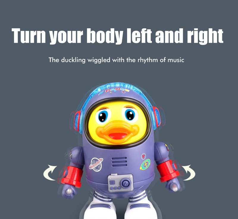 اسباب بازی ناب سل مدل اردک موزیکال طرح فضانورد SPACE DUCK DANCE