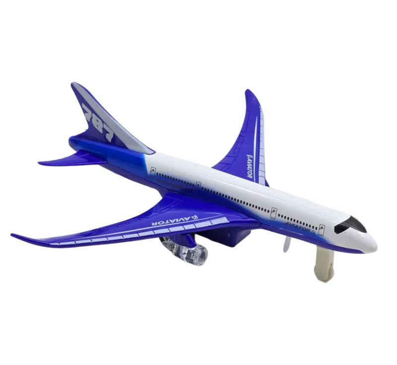 ماکت هواپیما ناب سل مدل مسافربری ایرباس موزیکال چراغدار AIRBUS 787