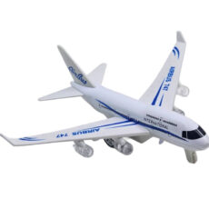 ماکت هواپیما ناب سل مدل مسافربری ایرباس موزیکال چراغدار AIRBUS 747