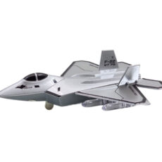 ماکت هواپیما ناب سل مدل جت جنگنده موزیکال چراغدار F-22FIGHTER 27-FS کدNAAB001