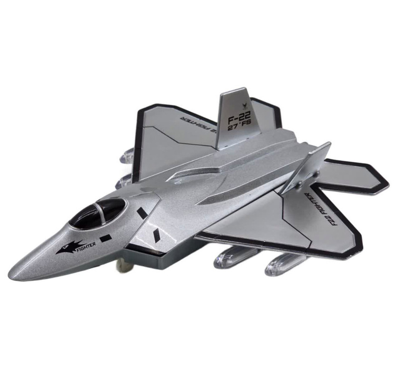 ماکت هواپیما ناب سل مدل جت جنگنده موزیکال چراغدار F-22FIGHTER 27-FS کدNAAB001