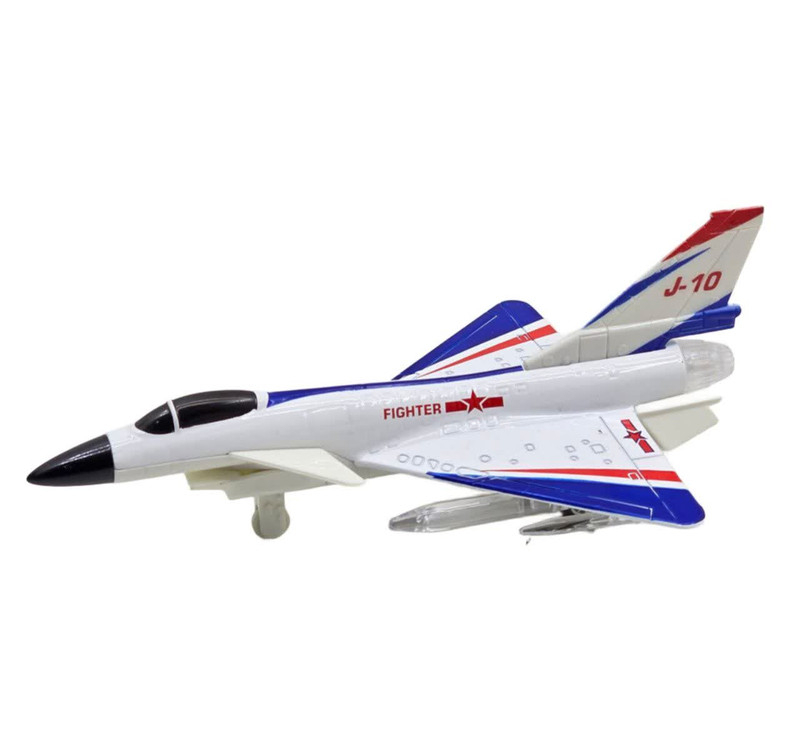 ماکت هواپیما ناب سل مدل جت جنگنده موزیکال چراغدار J-10 FIGHTER کد NAAB001