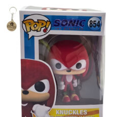فیگور ناب سل مدل فانکو پاپ سونیک طرح ناکلز ارتفاع 10 سانتی متر knuckles 854 به همراه جاسوییچی