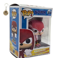 فیگور ناب سل مدل فانکو پاپ سونیک طرح ناکلز ارتفاع 10 سانتی متر knuckles 854 به همراه جاسوییچی